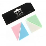 Σφουγγαράκι Μακιγιάζ 4 τμχ Πράσινο-Μπλε-Ροζ-Μπεζ Α10556