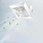 Επιτοίχιος Εξαεριστήρας 10'' 40W Λευκός SDS-21175