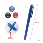 Στυλό που Σβήνει Με Κλιπ & Πάχος Μύτης 0.7mm Σετ 4 τμχ Stelan 688569