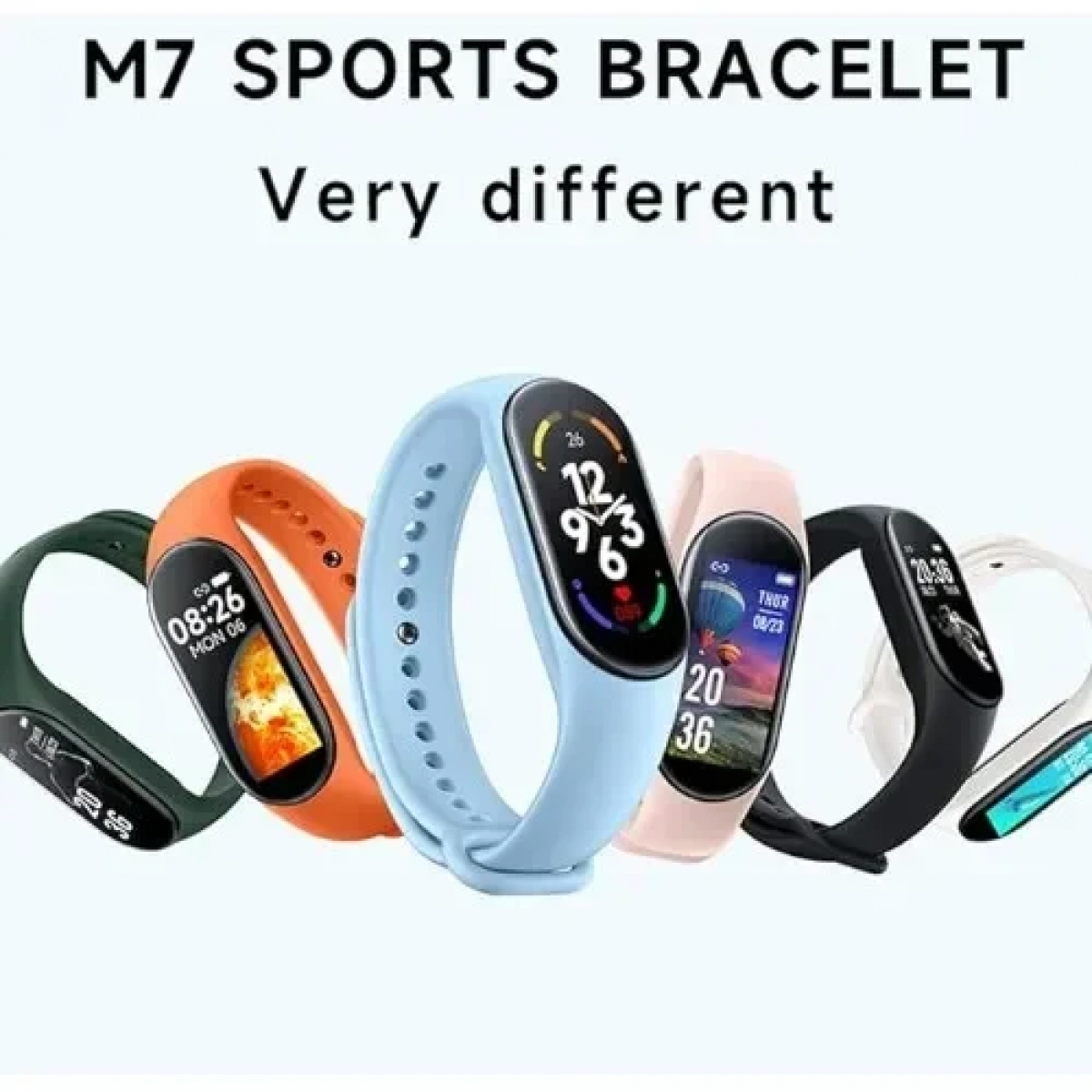 SPM M7 Activity Tracker με Παλμογράφο Πορτοκαλί