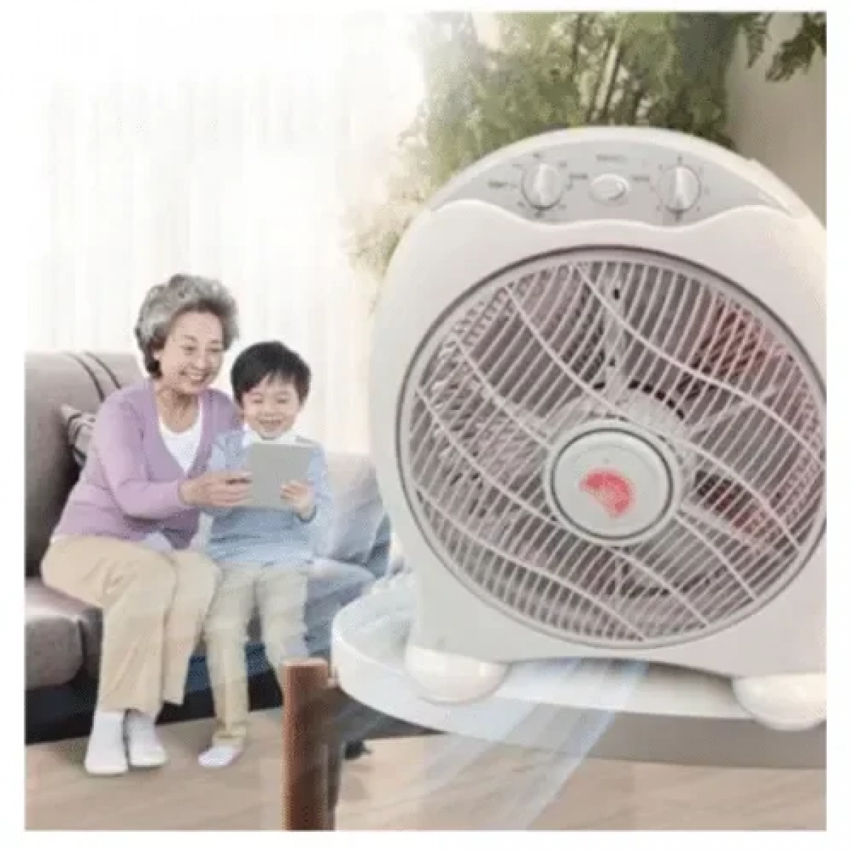 Επιτραπέζιος Ανεμιστήρας 40W 3 ταχυτήτων με χρονοδιακόπτη Changli Crown KYT-30C