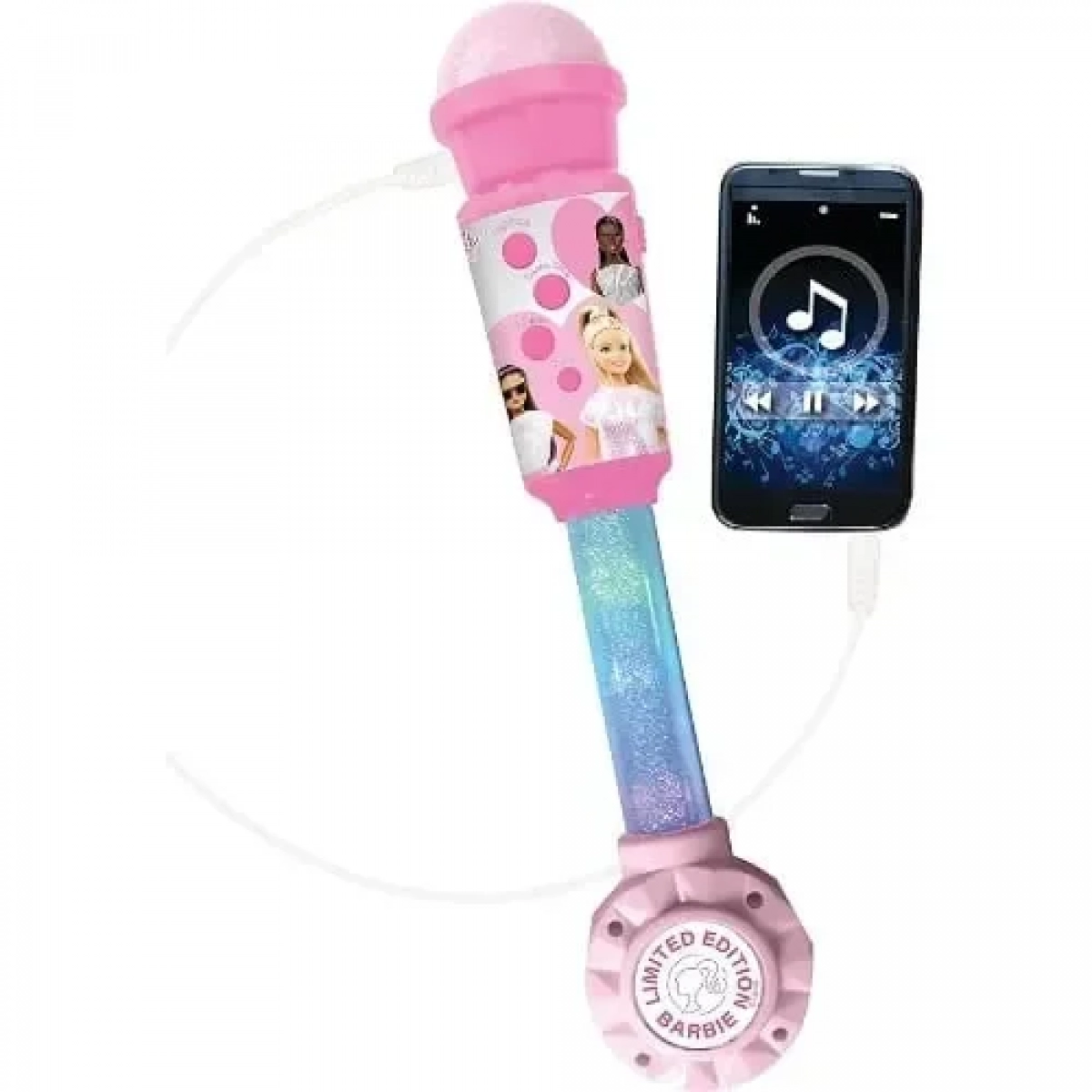 Lexibook Μικρόφωνο Barbie με μοντέρνο φωτισμό και ηχείο MIC90BB