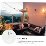 Ηλιακή Λάμπα 4 LED Λευκό 7.5x16cm TNS YN-P-01