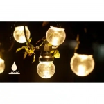LED Γιρλάντα String Light με Θερμό Λευκό Φωτισμό 8m 3000K IP44 10xLED Aigostar