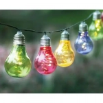 Ηλιακή Λάμπα 4 LED Ροζ 7.5x16cm TNS YN-P-01