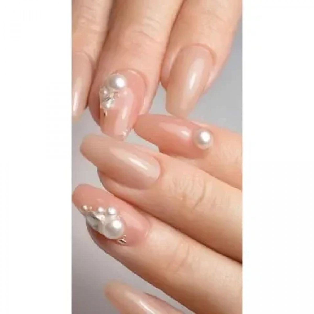 Λευκές Διακοσμητικές Πέρλες 3mm για Nail Art A5968