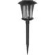 Ηλιακό Διακοσμητικό Φωτιστικό Κήπου LED "Glass" 13x42 cm σε Μαύρο Χρώμα Ε-1814