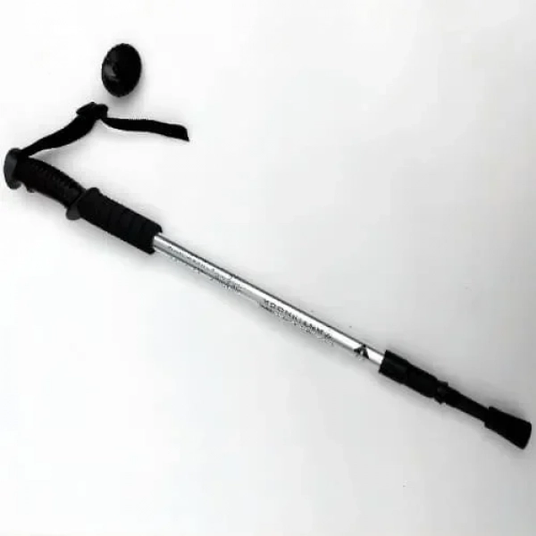Πτυσσόμενο Μπατόν Ορειβασίας 63-135 cm Hiking Pole Μαύρο-Γκρι SDS-18776
