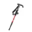 Πτυσσόμενο Μπατόν Ορειβασίας 63-135 cm Hiking Pole Μαύρο-Κόκκινο SDS-18775