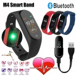 Smart Band Ρολόι με Bluetooth – M4 – OEM, σε κόκκινο χρώμα