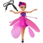 Λαμπάδα Κούκλα υπτάμενη νεράιδα Beautiful Flying Fairy Doll 8018 Ροζ - Image 3