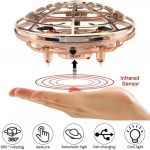 UFO Interactive Aircraft MINI-DRONE Without Radio Control, σε χρυσό χρώμα και ΔΩΡΟ η λαμπάδα - Image 4