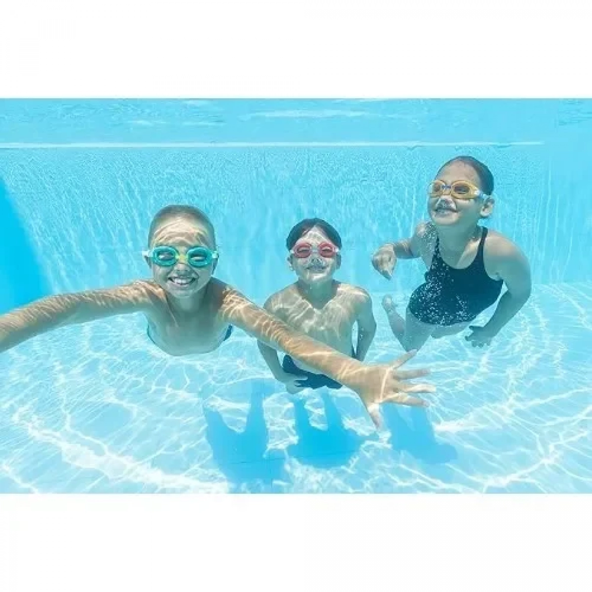 Παιδικά Γυαλάκια Θαλάσσης Aqua Burst σε κόκκινο χρώμα Bestway 21049