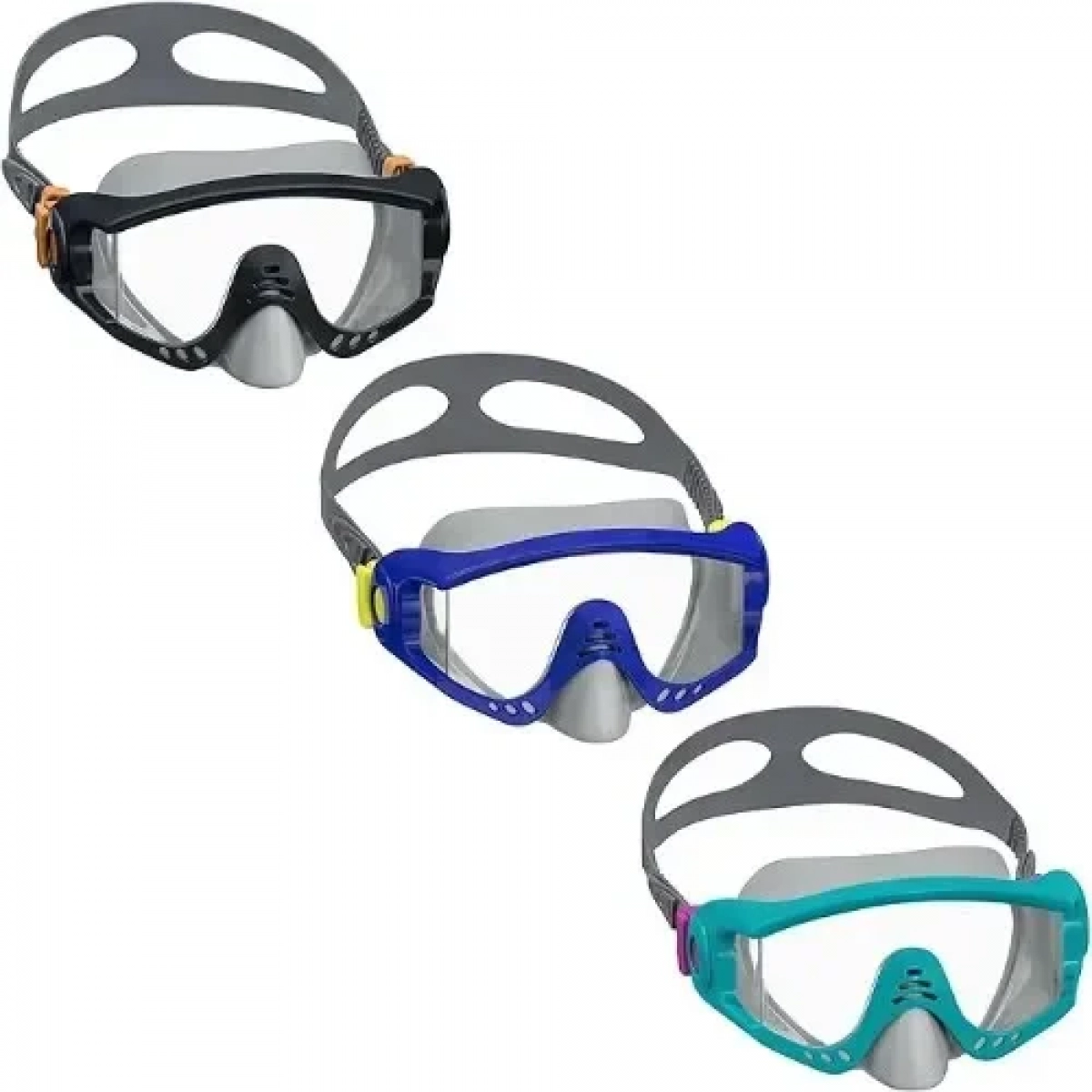 Μάσκα Θαλάσσης Spark Wave 14+ σε Μαύρο Χρώμα Bestway 22044