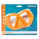 Μάσκα Θαλάσσης Σιλικόνης Dominator Essential 7+ Πορτοκαλί Bestway 22059