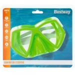 Μάσκα Θαλάσσης Σιλικόνης Dominator Essential 7+ Πράσινη Bestway 22059