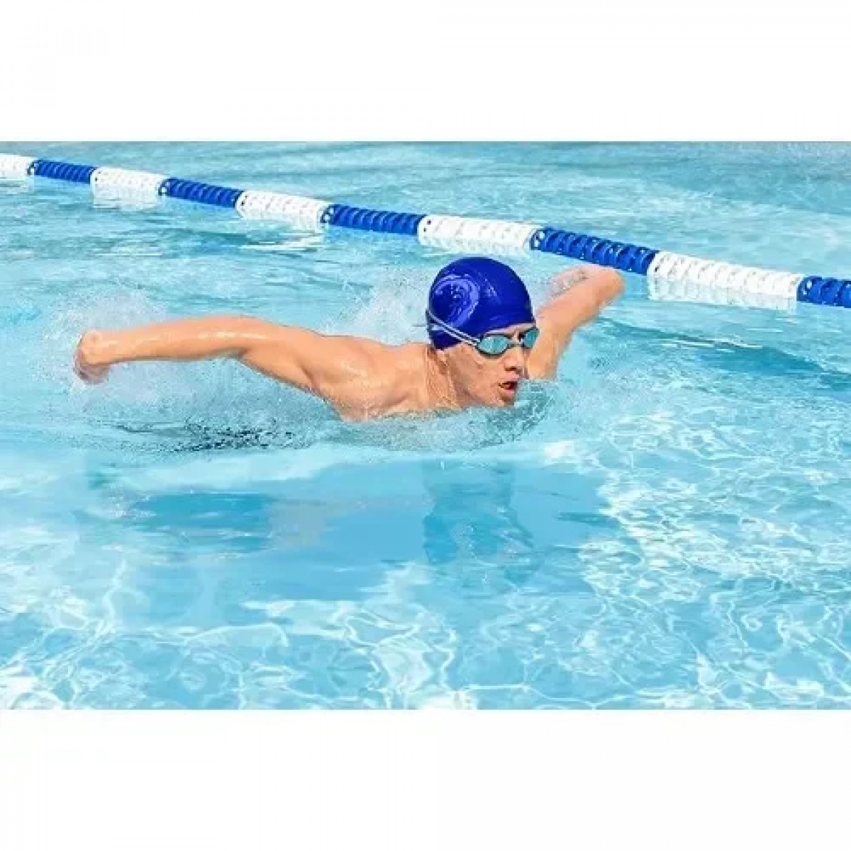 Σκουφάκι Κολύμβησης Adult 14+ σε μπλε χρώμα Bestway 26039