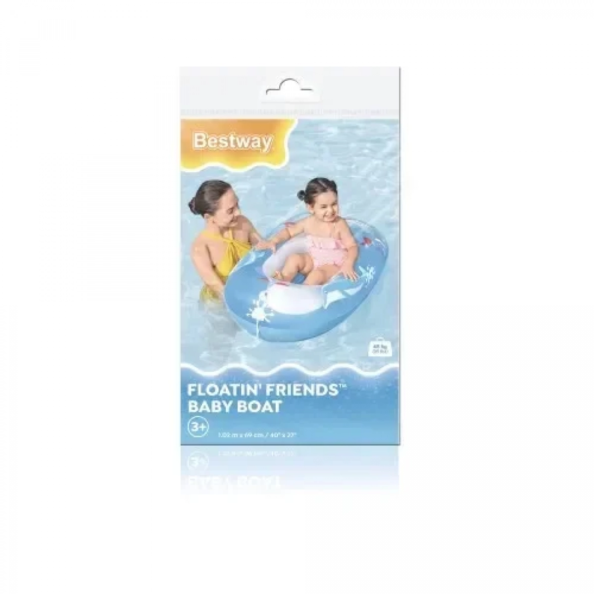 Φουσκωτή Βάρκα 3+ 102 x 69cm Bestway 34037