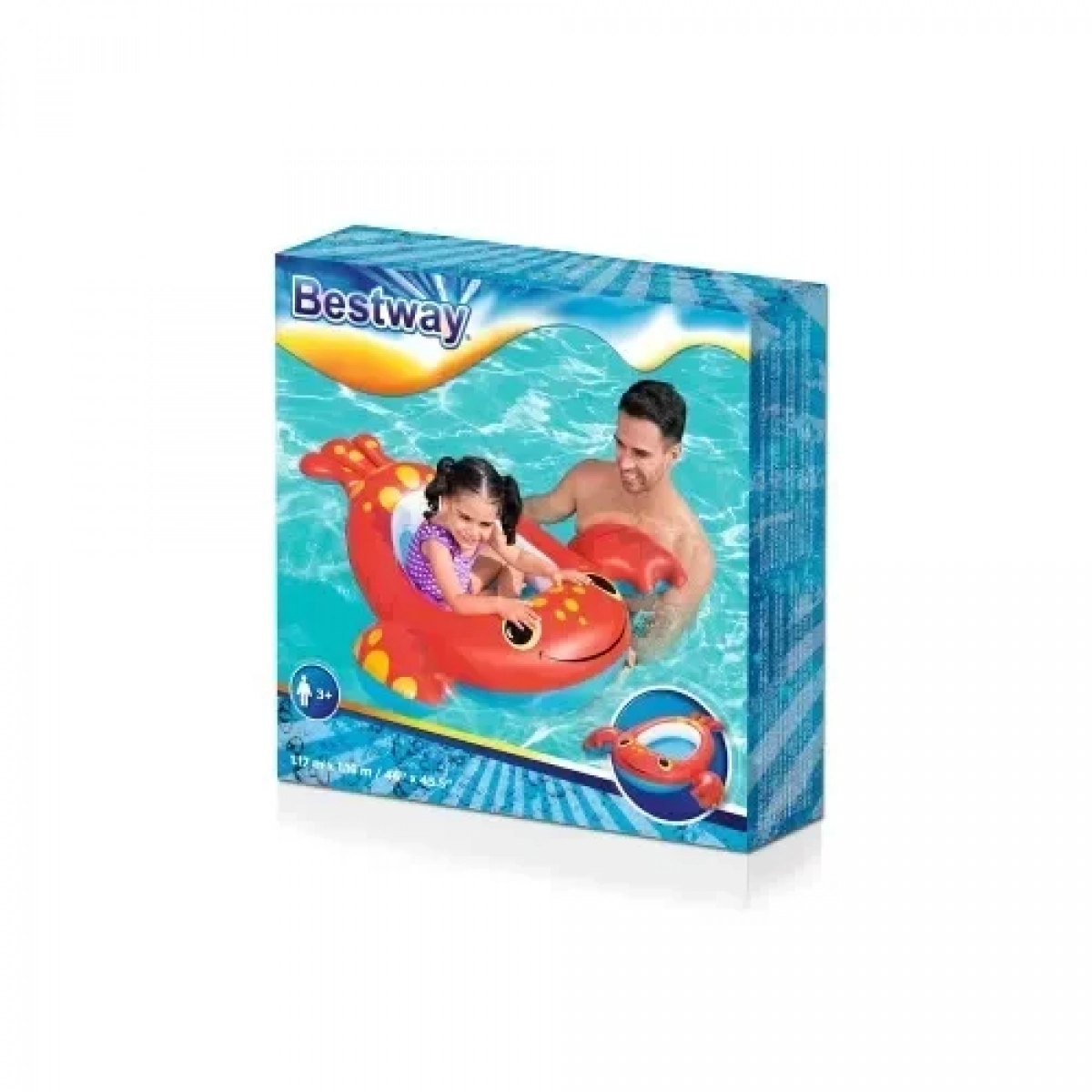 Φουσκωτό Βαρκάκι Splash Buddy σε σχέδιο αστακού Bestway 34170