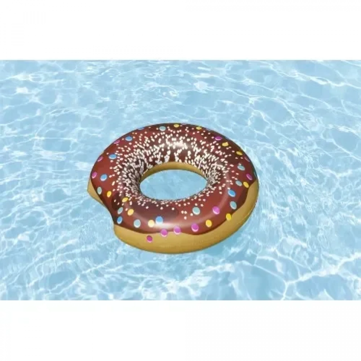 Φουσκωτή Σαμπρέλα Θαλάσσης Donut σε Καφέ Χρώμα 107cm 12+ Bestway 36118