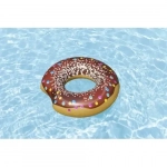 Φουσκωτή Σαμπρέλα Θαλάσσης Donut σε Καφέ Χρώμα 107cm 12+ Bestway 36118