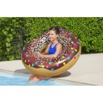 Φουσκωτή Σαμπρέλα Θαλάσσης Donut σε Καφέ Χρώμα 107cm 12+ Bestway 36118