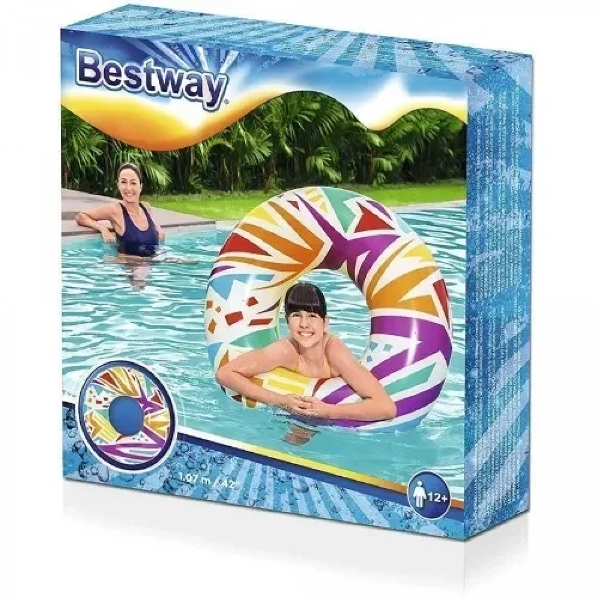 Φουσκωτή Σαμπρέλα Θαλάσσης 12+ 107εκ. Bestway 36228