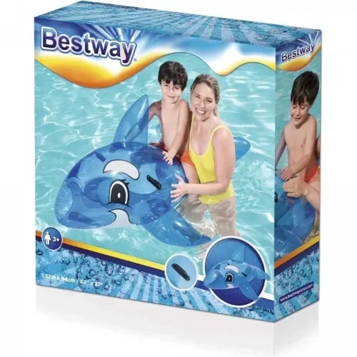 Φουσκωτή Φάλαινα Ride On 3+ Bestway 41037