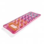 Φουσκωτό Στρώμα Θαλάσσης Transparent Floating Mat 188cm Ροζ Bestway 43040