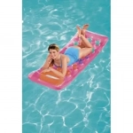 Φουσκωτό Στρώμα Θαλάσσης Transparent Floating Mat 188cm Ροζ Bestway 43040