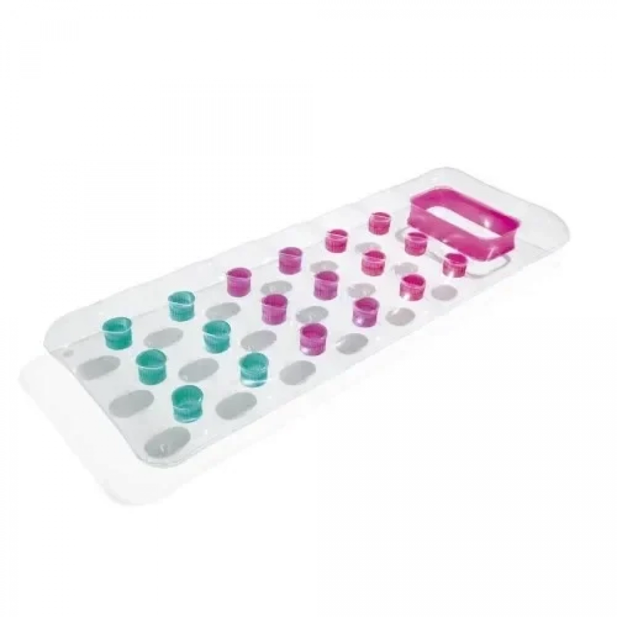 Φουσκωτό Στρώμα Θαλάσσης Transparent Floating Mat 188cm Λευκό Bestway 43040