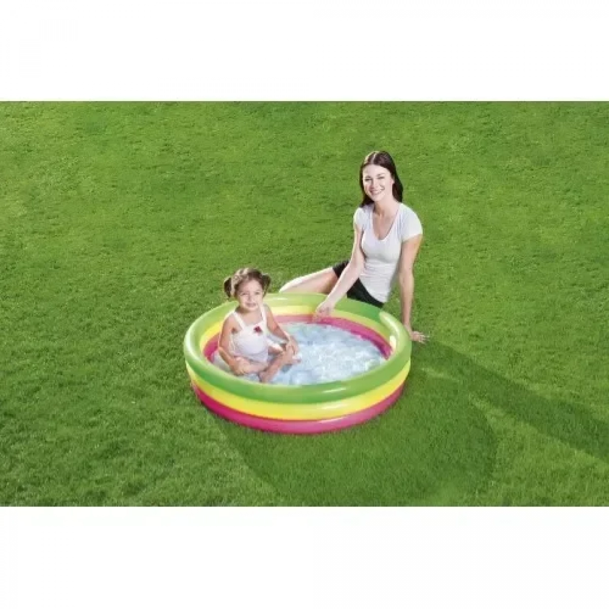 Φουσκωτή πισίνα Rainbow 102 x 25 cm Bestway 51104