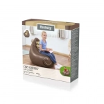 Παιδική Φουσκωτή Πολυθρόνα Πιθηκάκι 72x72x64 cm Bestway Cozy Critters 75116