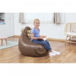 Παιδική Φουσκωτή Πολυθρόνα Πιθηκάκι 72x72x64 cm Bestway Cozy Critters 75116