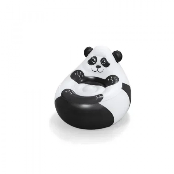Παιδική Φουσκωτή Πολυθρόνα Panda 72x72x64 cm Bestway Cozy Critters 75116