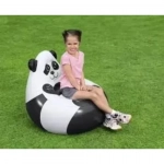 Παιδική Φουσκωτή Πολυθρόνα Panda 72x72x64 cm Bestway Cozy Critters 75116