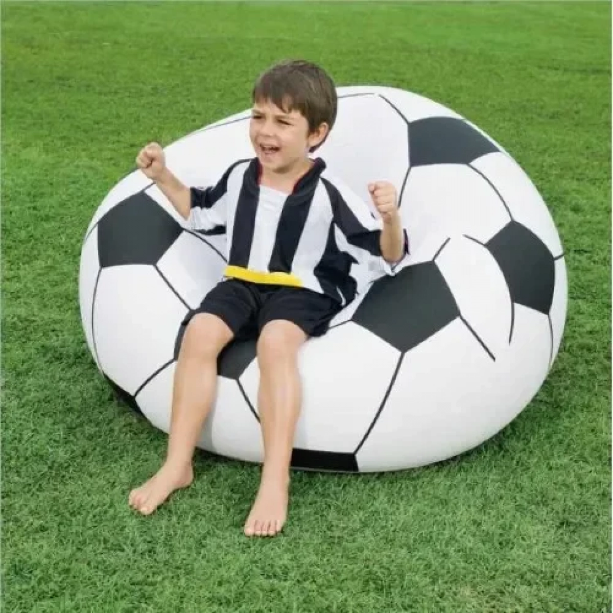 Φουσκωτή Πολυθρόνα Up In & Over Soccer Ball 114εκ. Bestway 75010
