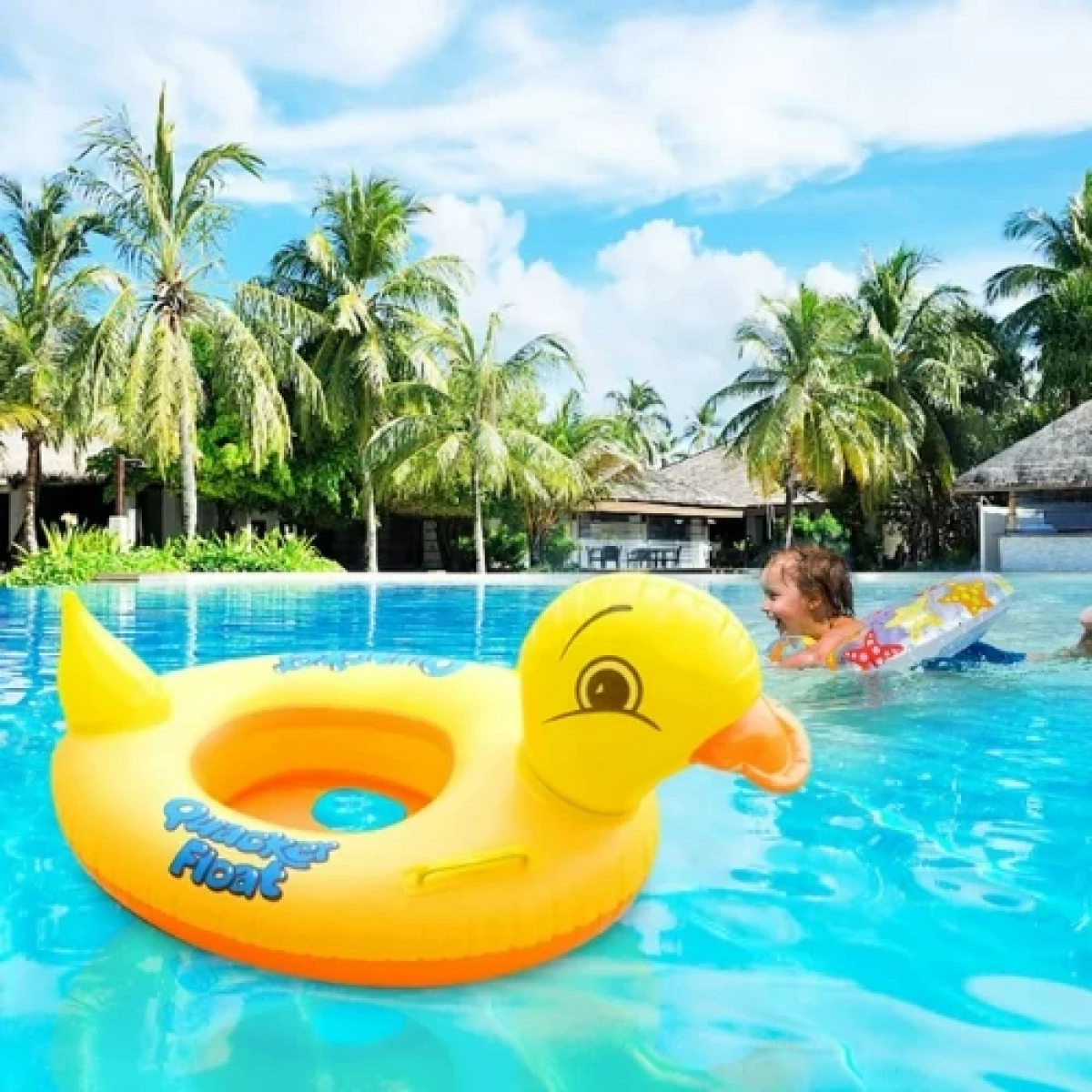 Βρεφικό Σωσίβιο Παπάκι 75x55cm – Baby Boat Quacker Float 170211