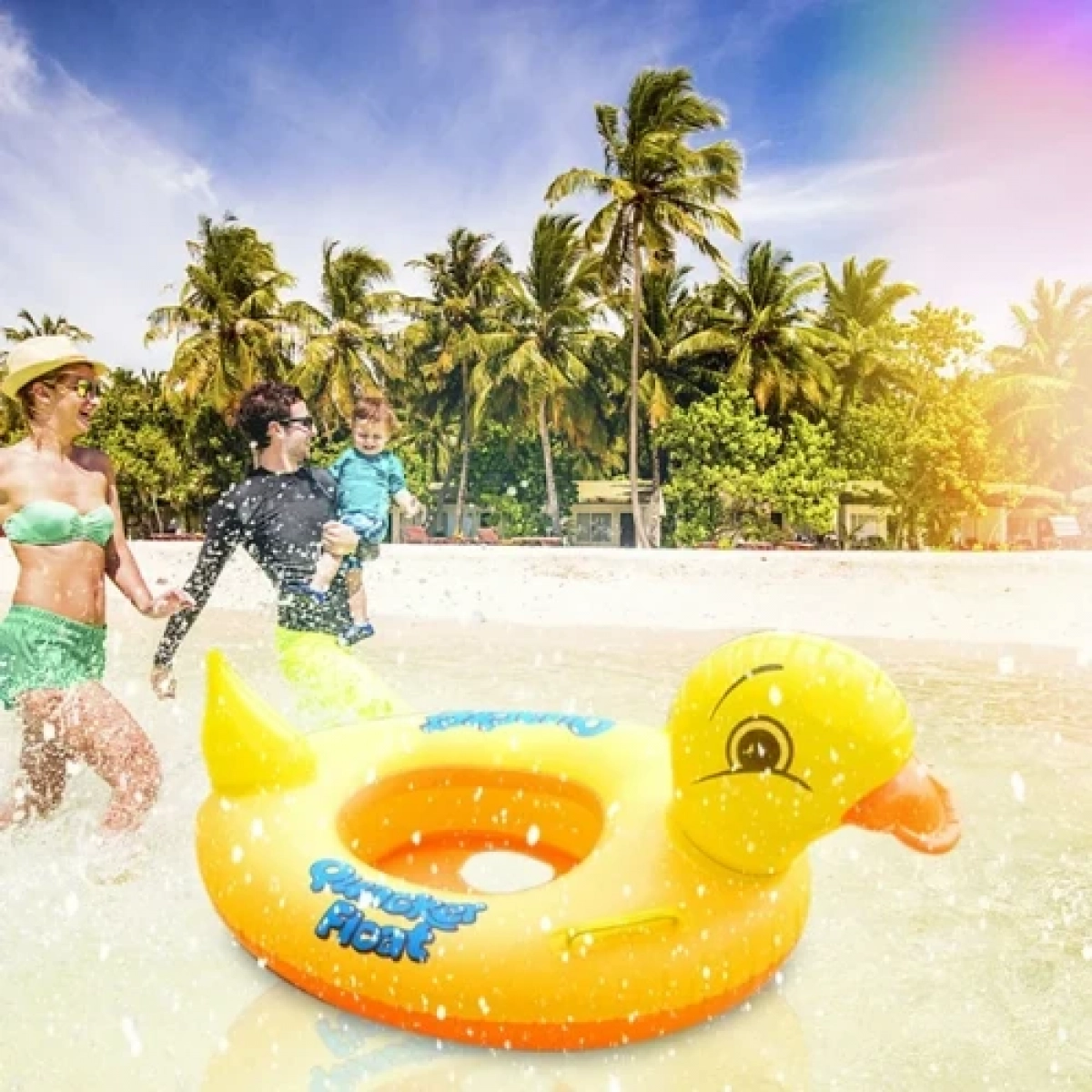 Βρεφικό Σωσίβιο Παπάκι 75x55cm – Baby Boat Quacker Float 170211