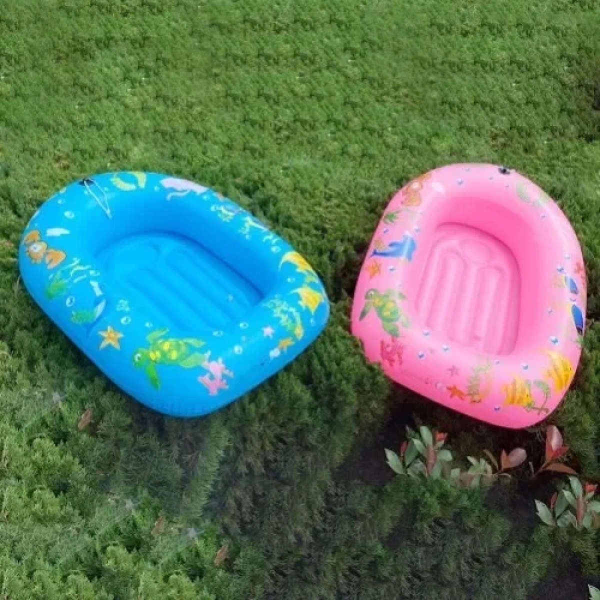 Βρεφική Φουσκωτή Βάρκα Baby Boat 110cm Μπλε 170218