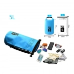 Αδιάβροχος Αεροστεγής Σάκος Ocean Pack 5L με Λουρί Ώμου που Επιπλέει στο Νερό