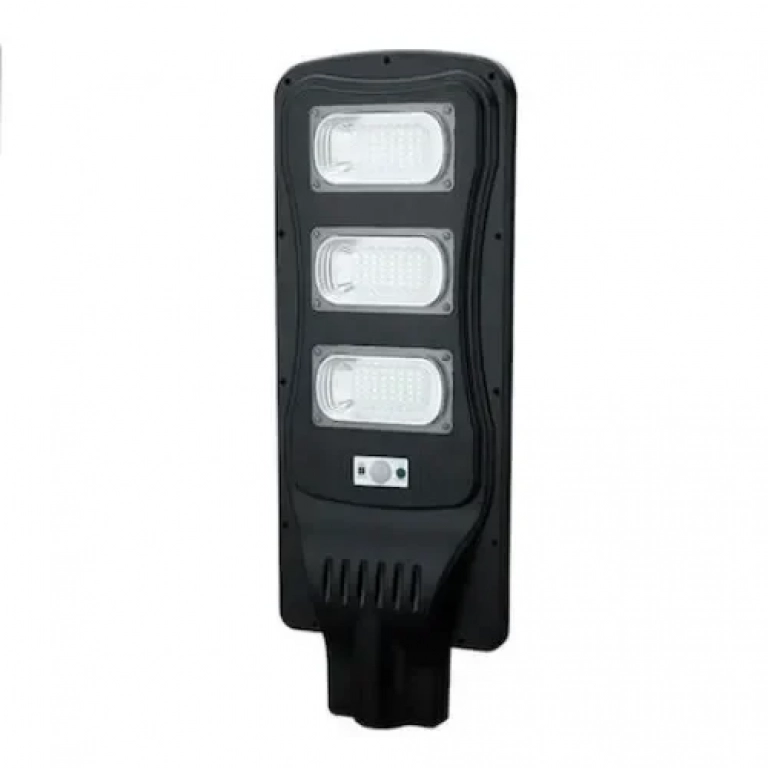 Ηλιακό Φωτιστικό Led Δρόμου 60W με Ανιχνευτή Κίνησης, Αισθητήρα Φωτός και Τηλεχειριστήριο σε Μαύρο Χρώμα GD-88