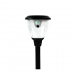 Ηλιακό φαναράκι/δάδα Led 30W με ανίχνευση κίνησης GDPLUS GD-2203-D μαύρο