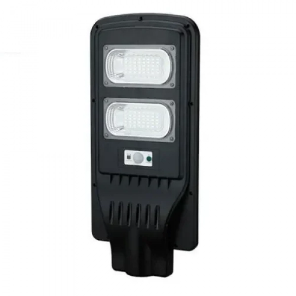 Ηλιακό Φωτιστικό Led Δρόμου 40W με Ανιχνευτή Κίνησης και Τηλεχειριστήριο σε Μαύρο Χρώμα GD-77