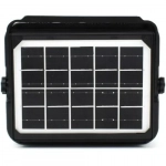 Φορητό Ηλιακό Φωτιστικό LED Λευκού Φωτισμού 150W & Κόκκινος-Μπλε Έκτακτης Ανάγκης & Powerbank 8000mAh GDPLUS GD-2207A