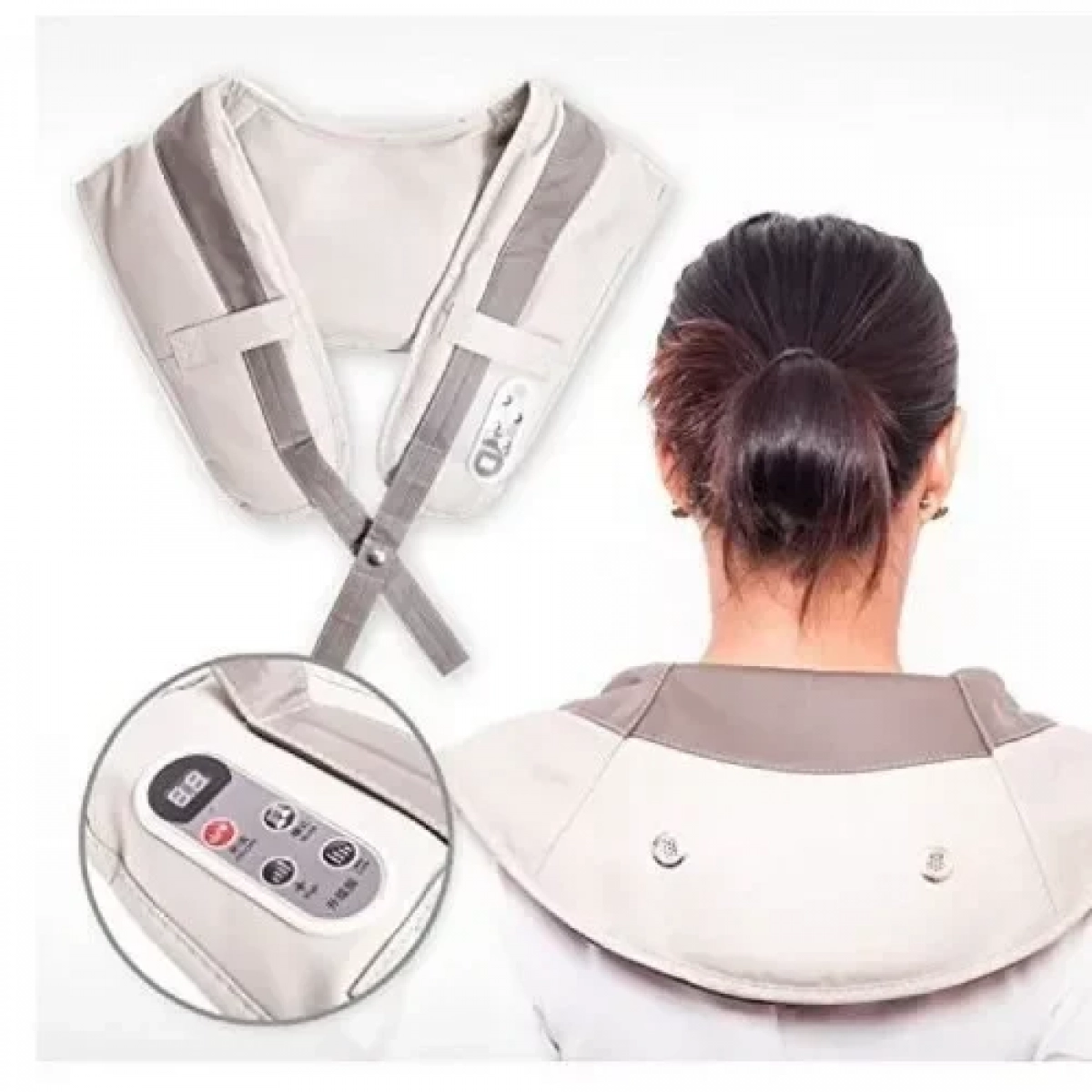 Συσκευή Κρουστικού Μασάζ - Cervical Massage Shawls