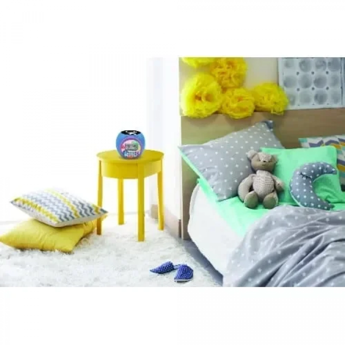 Ψηφιακό Ρολόι Επιτραπέζιο με Ξυπνητήρι Stitch Projector Lexibook RL977D