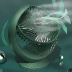 Μίνι Ανεμιστηράκι 5W 6'' Πράσινο XFS-06