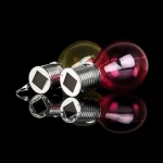 Ηλιακή Λάμπα 4 LED Ροζ 7.5x16cm TNS YN-P-01