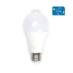 Λάμπα LED με αισθητήρα υπερύθρων A60 E27 12W 3000Κ Θερμό Λευκό Aigostar